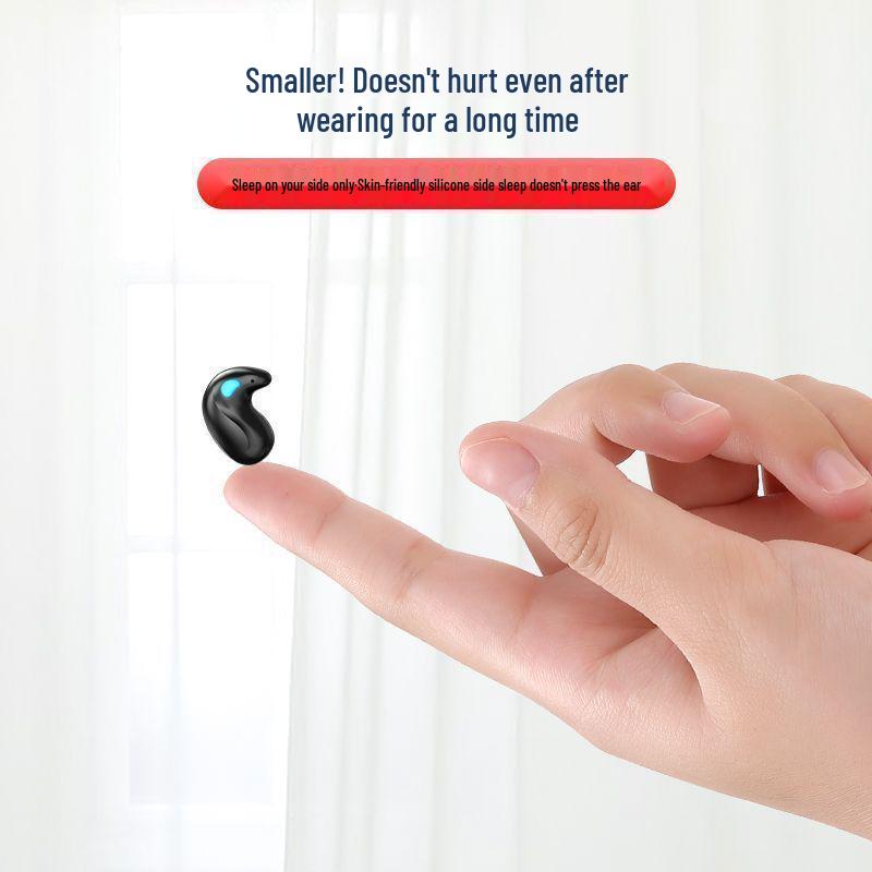 Wireless In-Ear Sleep Headphones: Long-Wearing, Noise-Canceling, Waterproof, Compact, Long Battery, High-Comfort.