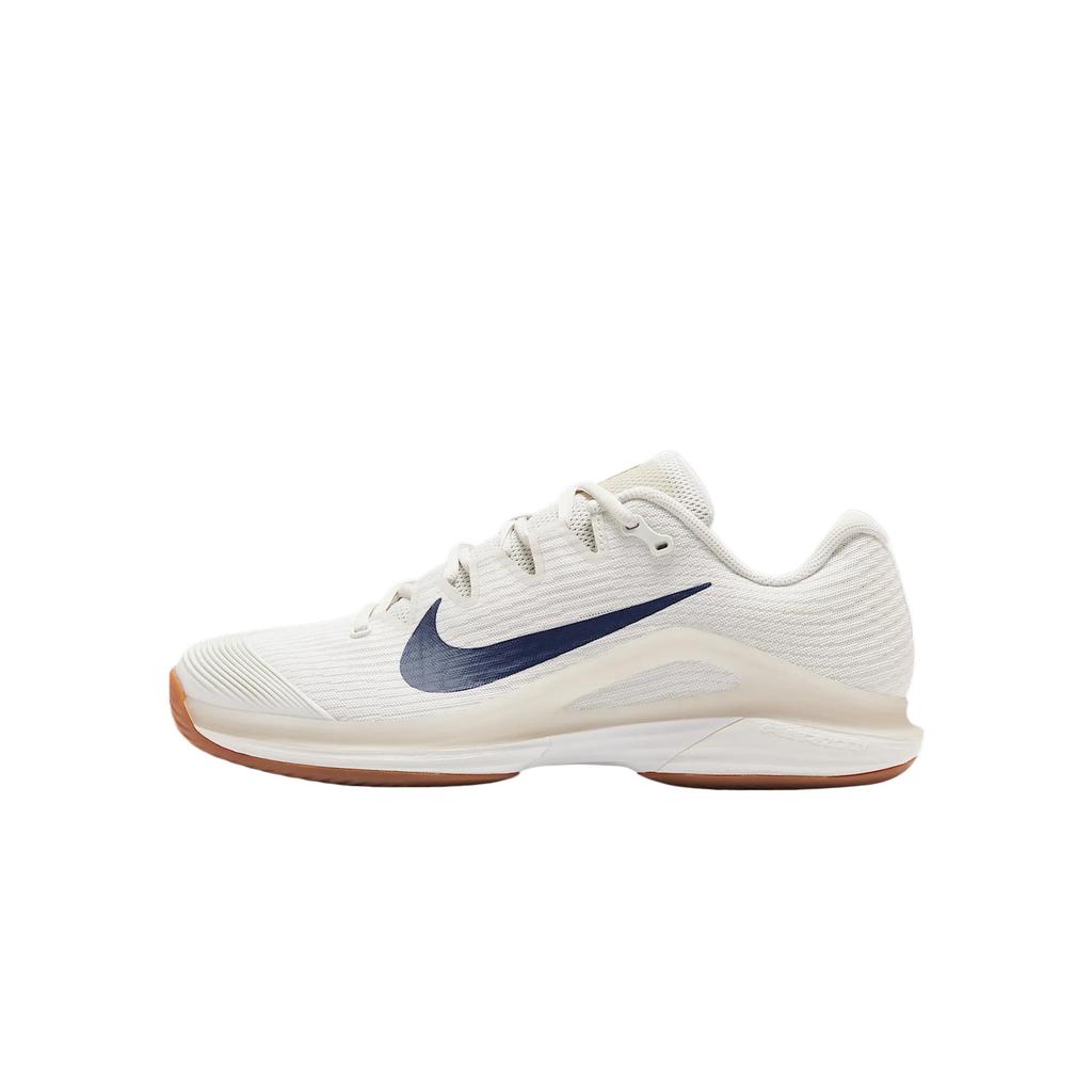 Nike Court Air Zoom Vapor 12 Hc Summit White Phantom Gum Medium Brown Binary Blue Sneakers FV5552-100