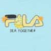 [fila Kids] Marine Graphic T shirT  Fk2rsf2301x miT  q0zFk2rsf2301xmiT