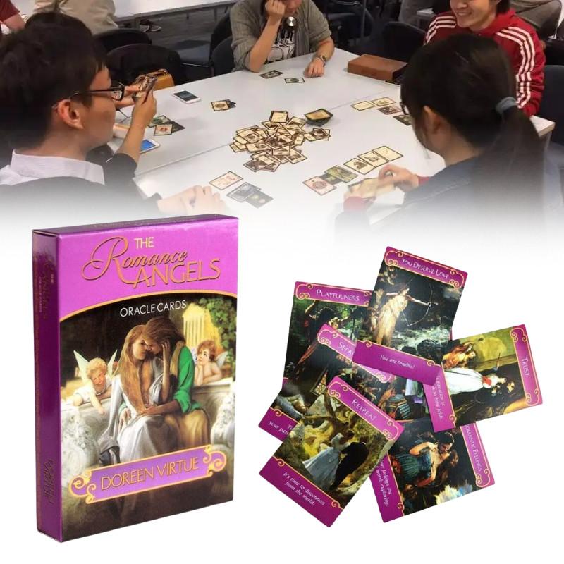 The Angels Romance Oracle Cards Tarot Board Game Toys Family Gathering Props