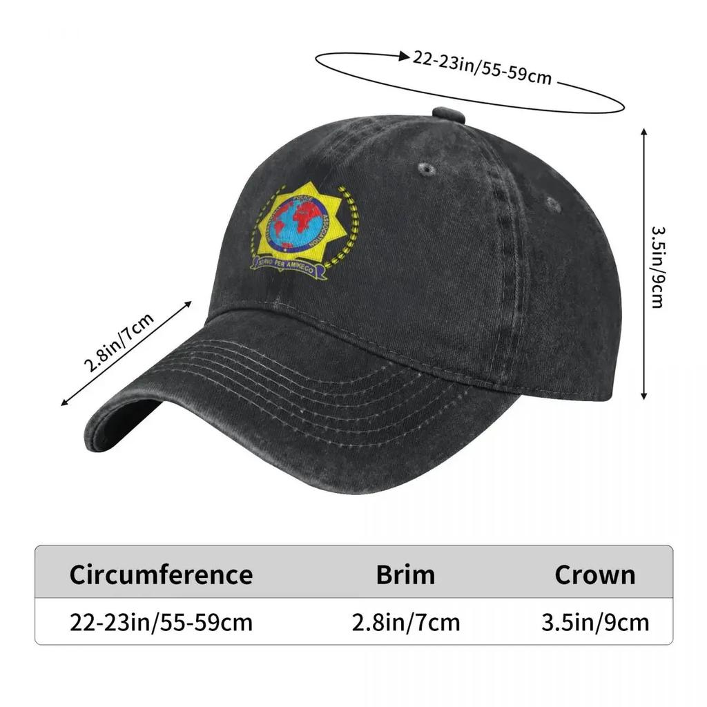 International Police Association Baseball Cap sun hat winter hats for Unisex Designer Unisex Women's