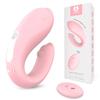 Couple's Dual-Motor Bendable Vibrator with Remote Control - Wearable Toy for Discreet Use