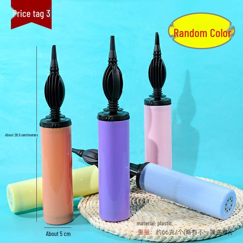 Latex Aluminum Balloon Pump: Manual Inflatable Air Pump for Balloons and Swimming Rings