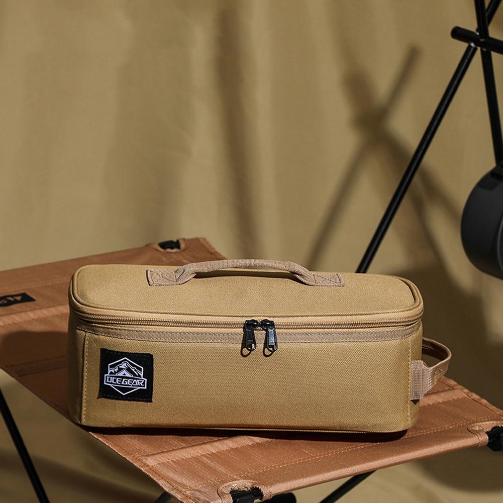 Outdoor Camping Storage Pouch Multipurpose Travel BBQ Hiking Organizer 900D Oxford Cloth Double Zipper for Travel Hiking BBQ