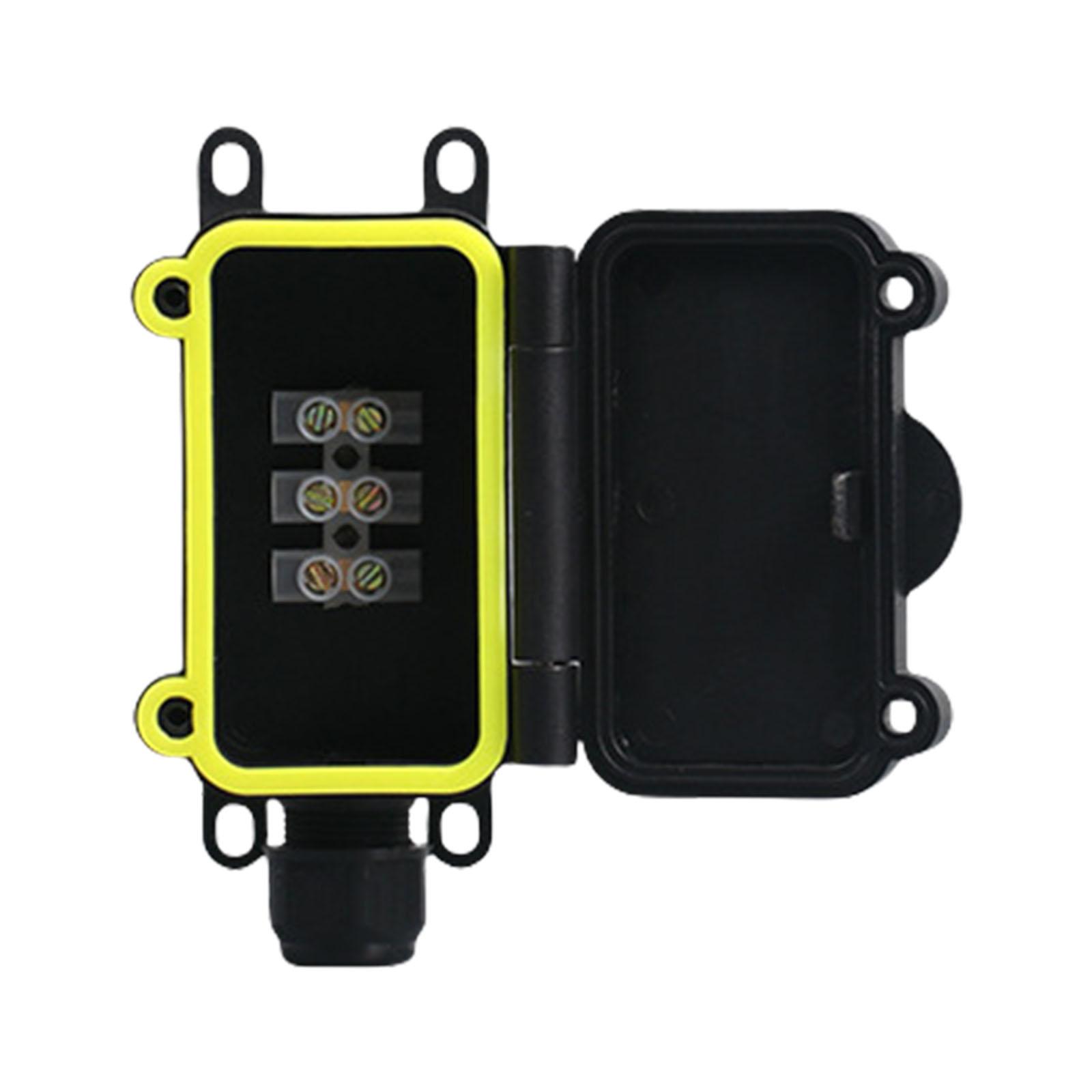 

Міцна 5 8мм Коробка для електричного шнура живлення Портативний аксесуар Зручний для використання на відкритому повітрі Водонепроникні конструкції Використання розподільної коробки A