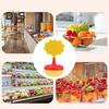 Sticky Fly Trap Board with Base Strong Adhesive Indoor Outdoor Restaurant Kitchen Small Flying Animals Capture Gnats Fruit Fly Catcher Device