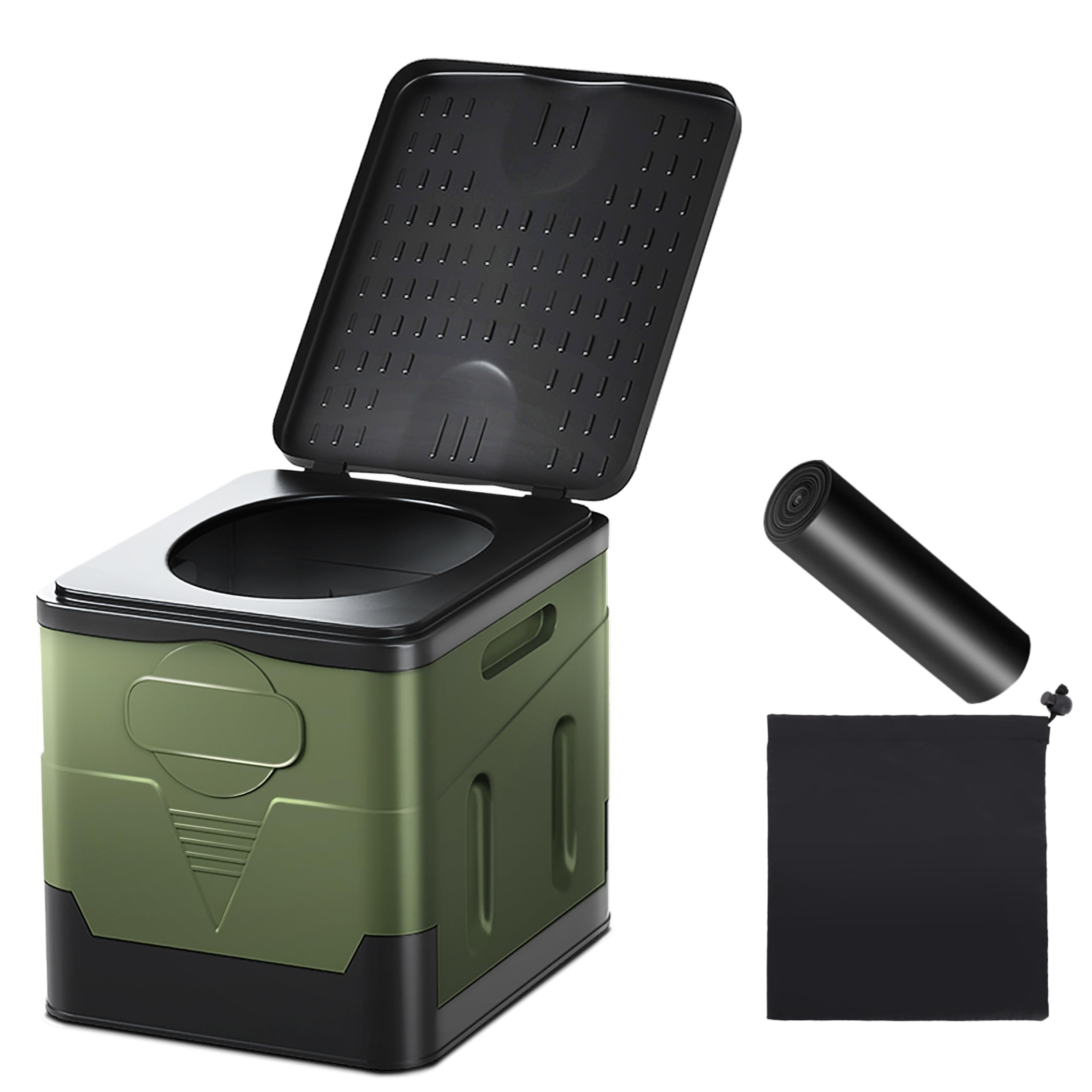 

по предотвращению катастроф PYKES PEAK Портативный грузоподъемность 12 пакетов для экскрементов для сестринского ухода при катастрофах товары для предотвращения катастроф [Рекомендовано специалистами] зелёный