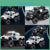 Modellino Giocattolo Auto della Polizia Offroad con Luci e Suoni Regalo per Bambini