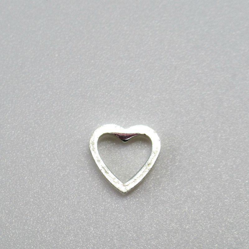 925 Sterling Silver Heart-Shaped Love Ring & Handmade Beaded Bracelet Necklace