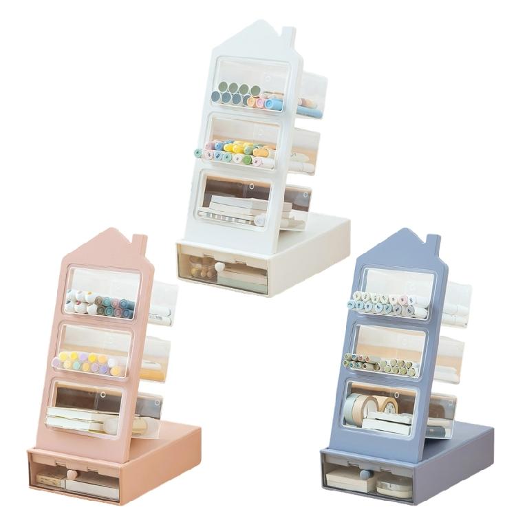 Desk Pen Pencil Holder Office Home Decorations Desk Brush Pen Holder Pen Container Desktop Ornament Pencil Storage Shelf