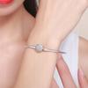 Pandora-style Modular Bracelet Cat Pave 21 Cm