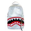 Schoolbag Backpack Men's and Women's Trend Brand Leisure Sports Backpack Fashion Plaid Shark Campus Class Student School Bag