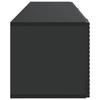 Wall Mounted TV Cabinet Black 98 x 31 x 30 cm Particleboard