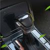 Carbon Fiber Inner Car Gear Shift Knob Cover Head Trim For Kia Seltos -