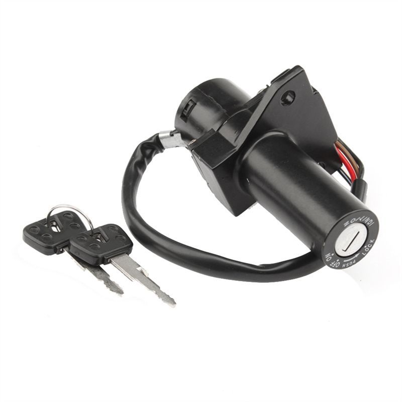 Authentic Ignition Switch Lock Door Set Electric Door Lock Set Lock Fuel Tank Cover For YBR125 2005-2009