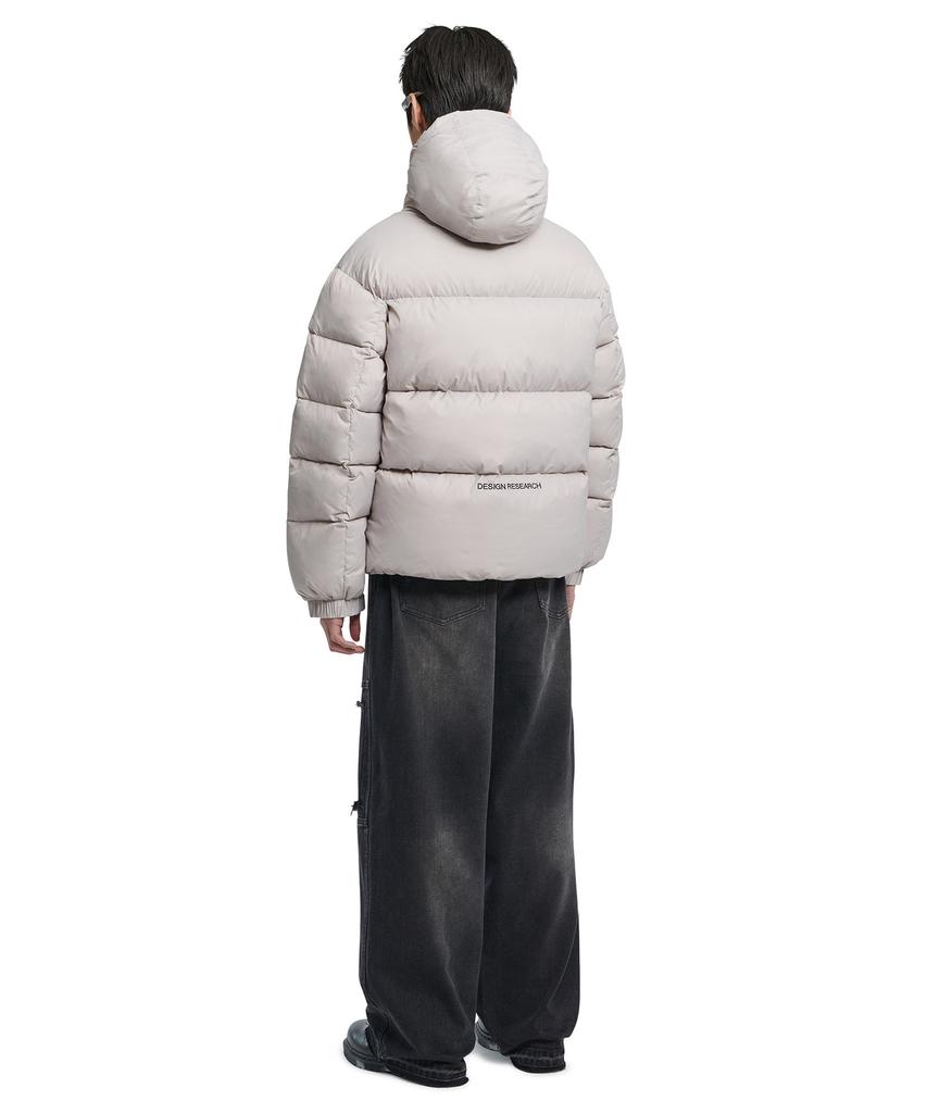 Nomanual Hestia Hooded Duck Down - Warm Gray