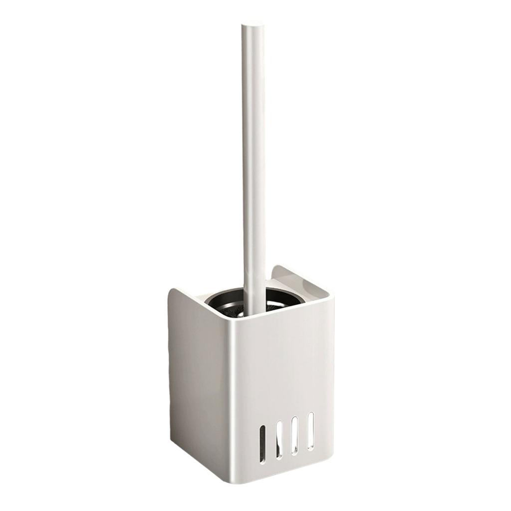 Toilet Brush Lavatory Brush Toilet Brush Holder Set No Drill Innovative Durable Bathroom Cleaning Brush
