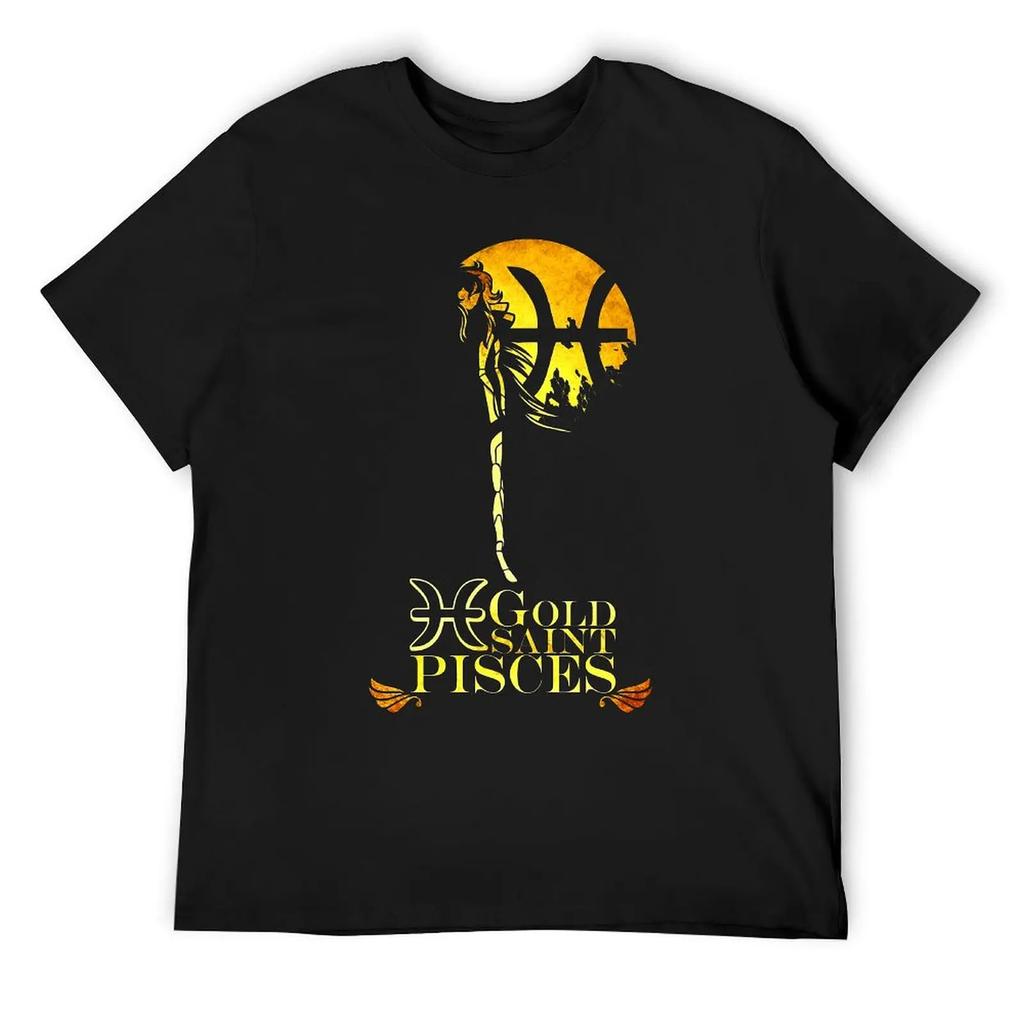 Pisces Twelve Constellation (1) T-shirt Round Neck Sports Top Tee Funny Leisure Nerd USA Size