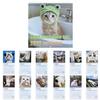 Unreasonable Cat Calendar 2026 Jan.2026 - Dec.2026 12-Month Calendar Funny Kitten Wall Planner for Home Office Decoration