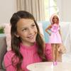 barbie Fashionista Rose Pink Dress Doll Set Doll House Pretend Play Barbie Doll Ages Pink HYT94 - Dress-up & - - - 3+ - -
