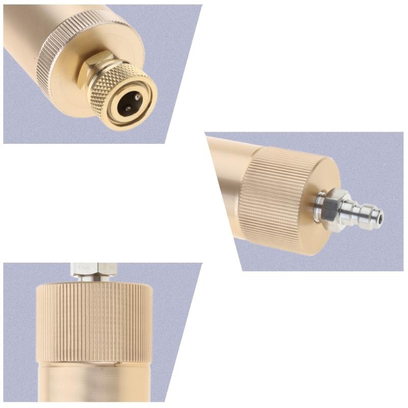 Air Filter Water-Oil Sparator PCP 30Mpa High Pressure Hand Pump Compressor With Female And Male Connector