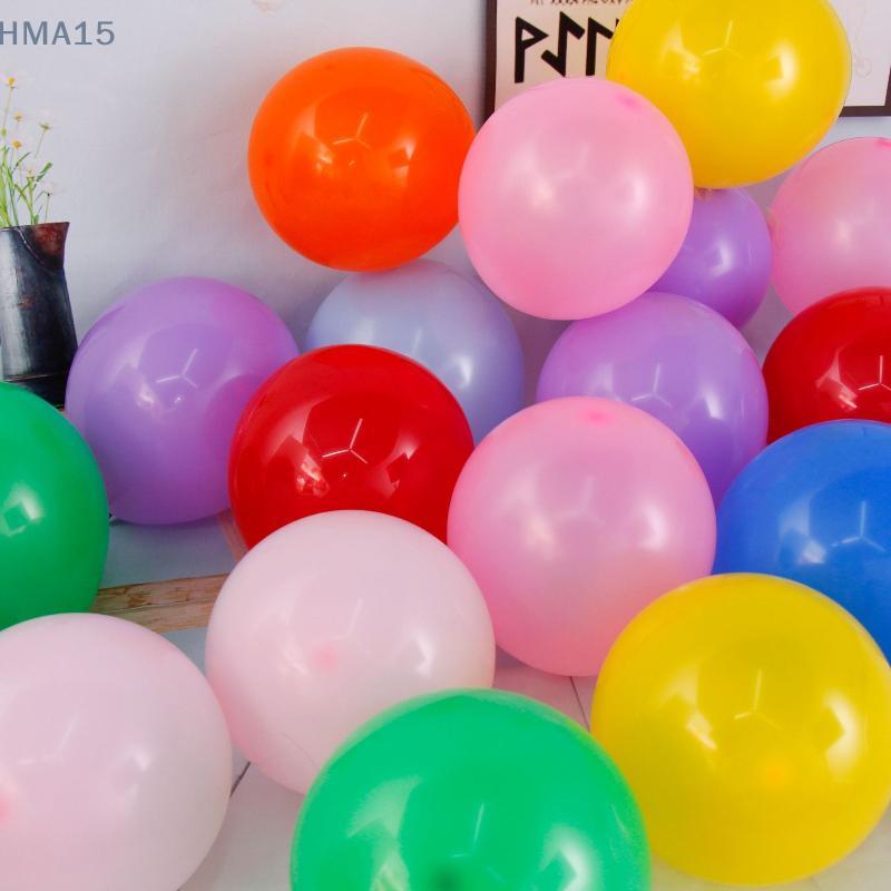 50 PIÈCES Ballons Anniversaire Couleurs Mixtes Ballons de Festival Décoration de Mariage Ballons de Fête d'Anniversaire de Noël Ballons de Décoration DIY