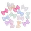 10pcs/lot Big Bowknot Cracked Acrylic Beads Transparent Necklace Loose Spacer Beads For DIY Jewelry Making Bracelet Accessories
