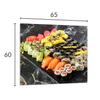 PANEL SZKLANY DO KUCHNI 65x60 Sushi
