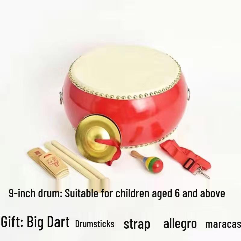 Durable Cowhide Tanggu Drum for Kids