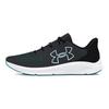Under Armour Charged Pursuit 3 Big Logo - Anthracite Teal Men Sneakers Black White 3026518-104