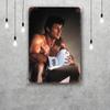 sylvester stallone Decor Poster Vintage Tin Sign Metal Sign Decorative Plaque for Pub Bar Man Cave Club Wall Decoration