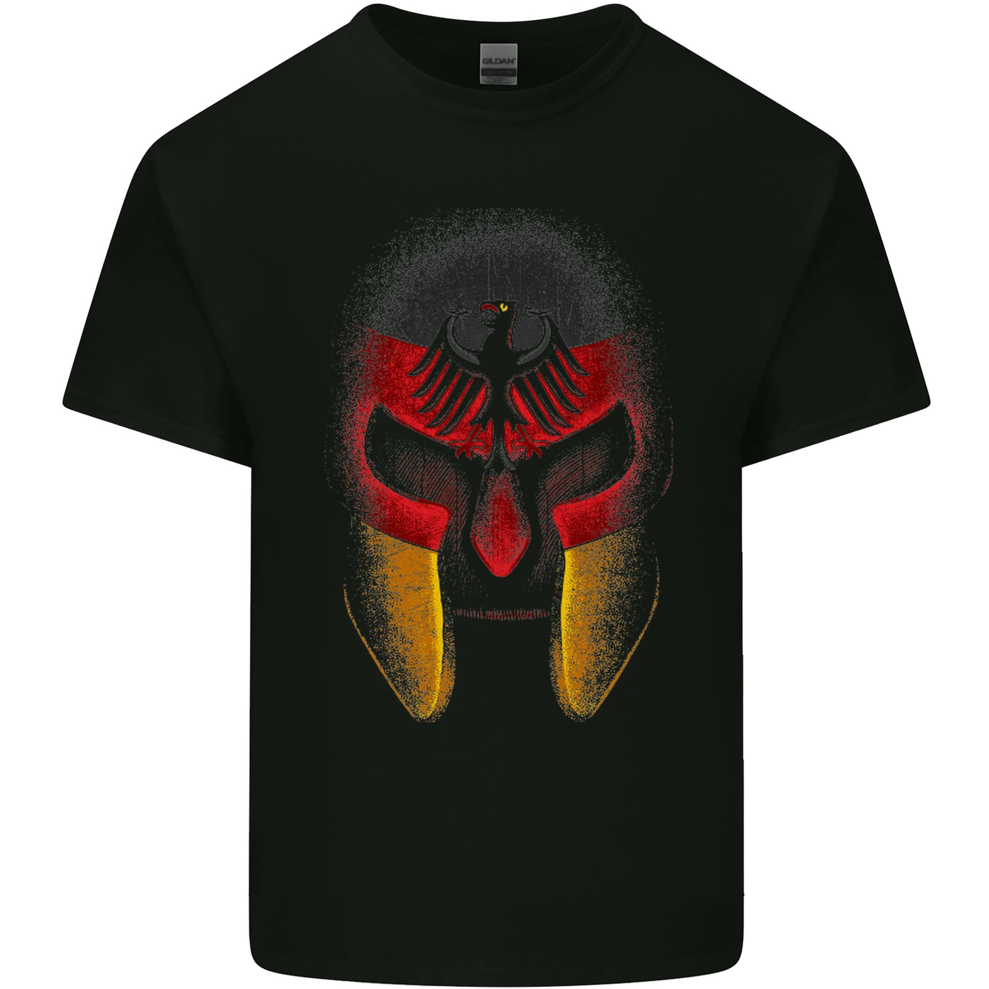 GerUnisex Spartan Helmet GerUnisexy Gym MMA Unisexs Light Cotton TShirt S