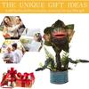 Outdoor Courtyard Cannibal Ornament Flower Pot Decoration Handicraft Disassembly Cannibal Flower Resin Ornament