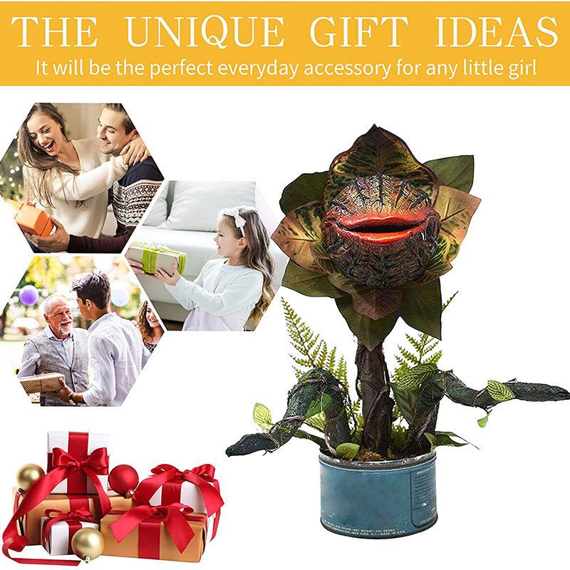 Outdoor Courtyard Cannibal Ornament Flower Pot Decoration Handicraft Disassembly Cannibal Flower Resin Ornament