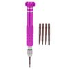 5‑in‑1 Screwdriver Aluminum Alloy Hardware Tools for Watch Jewelry Phone Maintenance