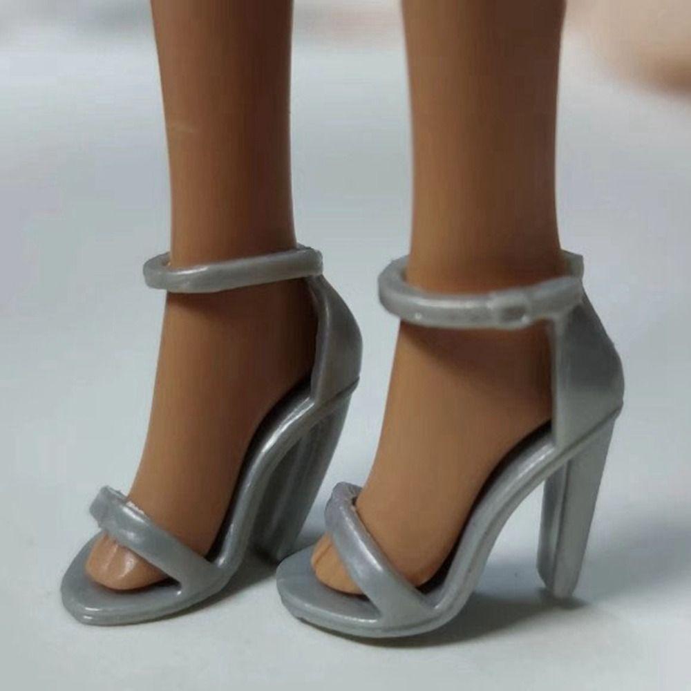 Quality High Heels Shoes 30cm Doll Bags Glasses New Female Doll Boots Doll Accessories