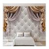 Size 3D Wallpaper Modern European Soft Background Mural Living Room Bedroom Sofa Mural Home Decor