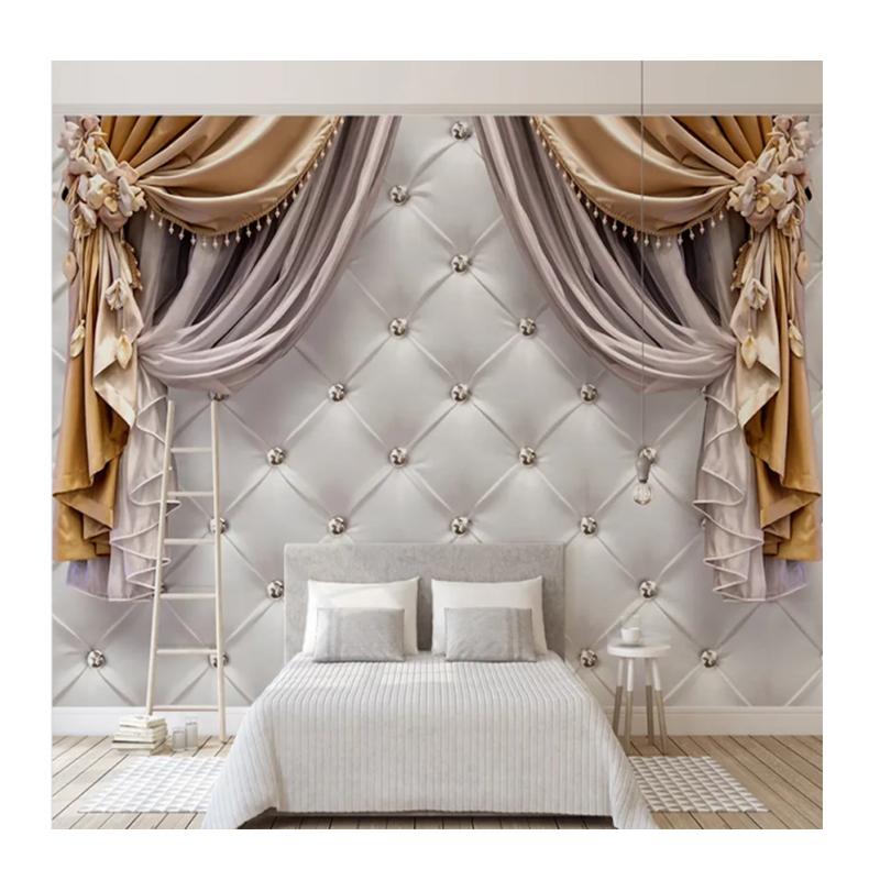 

Размер 3D Обои Современные Европейские Мягкий Фон Фреска Гостиная Спальня Диван Фреска Домашний Декор 200 cm(W) x 140 cm(H)