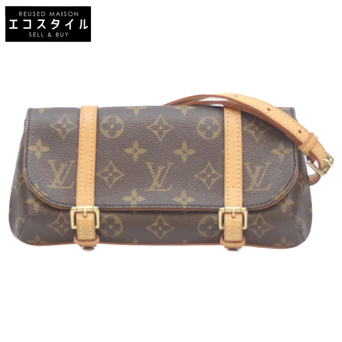 

LOUIS VUITTON 2005 M51159 Monogram Pochette Marel Shoulder bag BrownUsed
