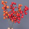 30 Heads Artificial Fruit Branch Green Plants Simulation Tree Bouquets  Restaurant Decoration