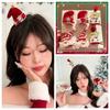 Sequin Christmas Hat Hairpin Bowknot Christmas Hat Headband  Christmas Costume Dress Up