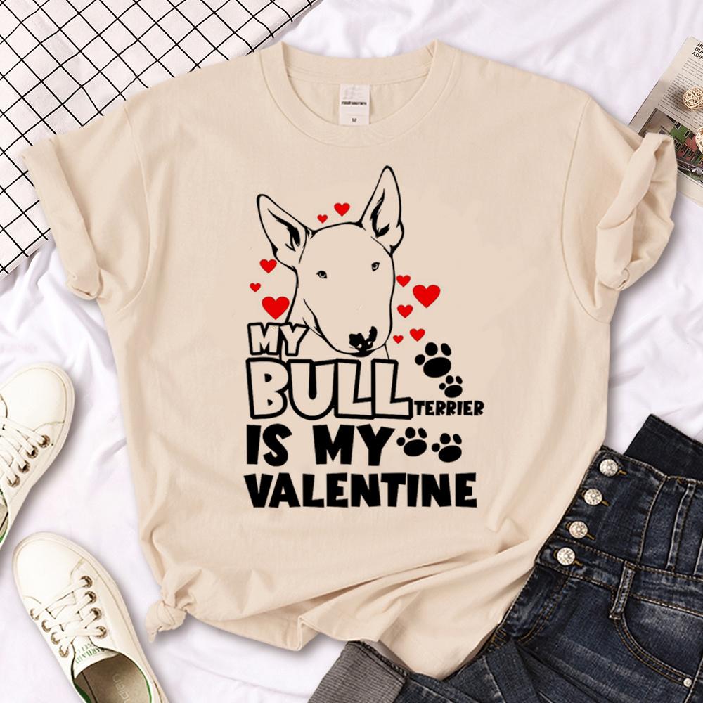 Bull Terrier Top Men Summer Tshirt Boy Manga Harajuku Clothes