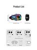 K18 Bluetooth Motorcycle Helmet Headset with LCD Screen, FM Radio, EQ Sound Settings, and Power Display.