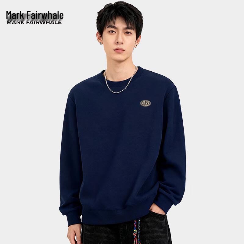 Mark Fairwhale Men's Loose Fit Crewneck Sweatshirt