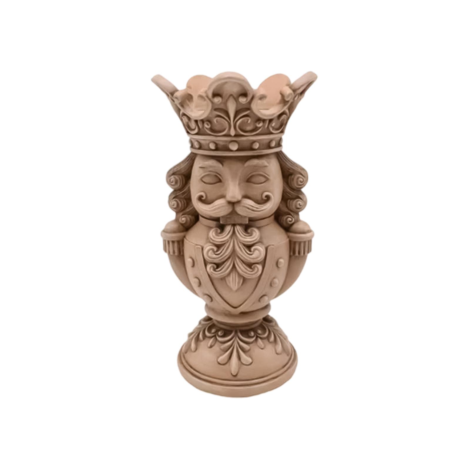 

Gray-brown Resin Creative Ornaments Creative Gift Bedroom Decoration One Size