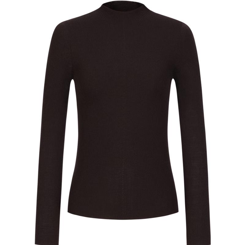 Women's 2024 Winter Machine Washable Wool Knit Top