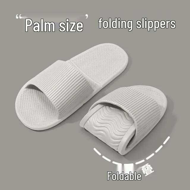 2025 Foldable Cool Travel Slippers: Unisex Indoor/Outdoor Home & Hotel Comfort