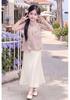 2026 Girls' Summer Chinese Style Qipao & Hanfu Dress Set