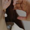 Pearl Hoop earrings