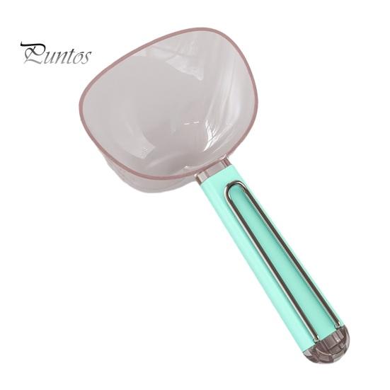 

Ложка для риса с антипригарным покрытием, мерная ложка для риса с весами, легко чистится, длинная ручка, дизайн с зажимом, мерная ложка для дома светло-синий